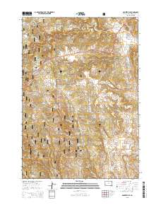 2015 Map of Rockerville, 2015 Print