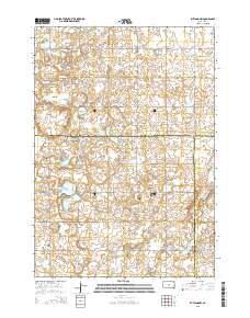 2015 Map of Rutland NW, 2015 Print