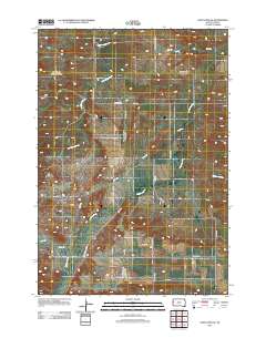 2012 Map of Saint Onge SE, 2012 Print