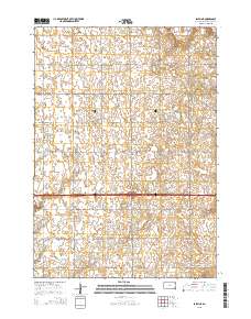 2015 Map of Salem NE, 2015 Print