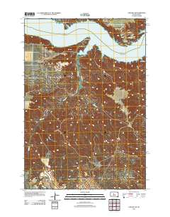 2012 Map of Sansarc NE, 2012 Print