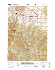 2015 Map of Spearfish, 2015 Print