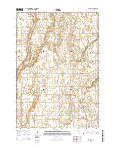 2015 Map of Staum Dam, 2015 Print