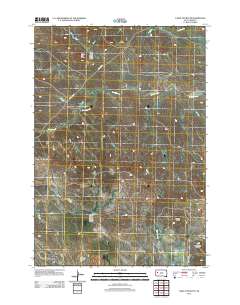 2012 Map of Table Top Butte, 2012 Print