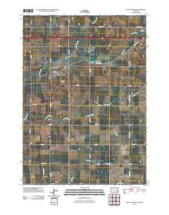 2010 Map of Valley Springs, 2010 Print