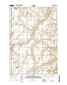 2015 Map of Warner, 2015 Print