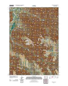 2012 Map of Wasta NE, 2012 Print