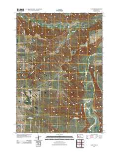 2012 Map of Wasta NW, 2012 Print