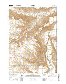 2015 Map of Wasta NW, 2015 Print