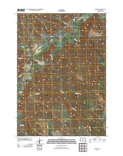 2012 Map of Wendte, 2012 Print