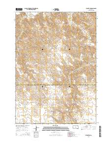 2015 Map of Wendte NE, 2015 Print