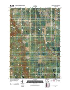 2012 Map of Wessington SW, 2012 Print