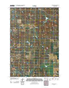 2012 Map of White Hill, 2012 Print