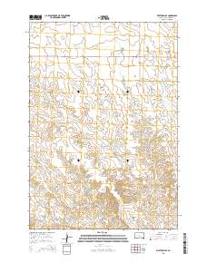 2015 Map of White Owl SE, 2015 Print