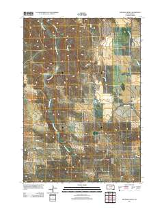 2012 Map of Whiteman Ranch, 2012 Print