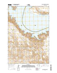 2015 Map of Willow Creek Butte, 2015 Print