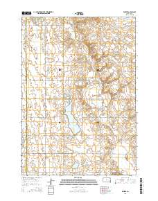 2015 Map of Winfred, 2015 Print