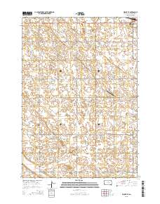 2015 Map of Wolsey SE, 2015 Print