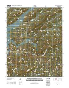 2013 Map of Elk Mills, 2013 Print