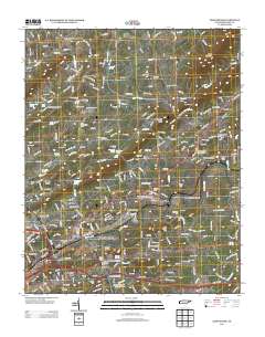 2013 Map of John Sevier, 2013 Print