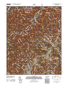 2011 Map of Laurel Bloomery, 2011 Print