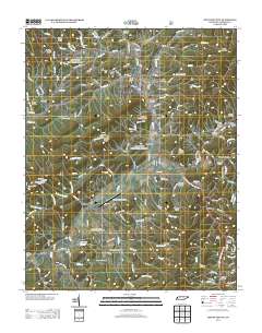 2013 Map of Mountain City, 2013 Print