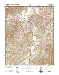 2013 Map of Newport, 2013 Print