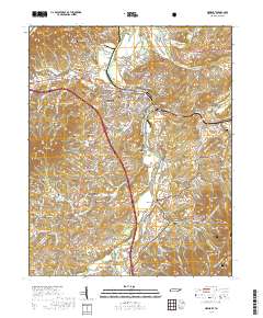 2019 Map of Newport, 2019 Print