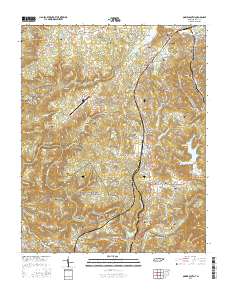 USGS 1:24,000: Oneida South, Tennessee - $14.00 : Charts and Maps, ONC 