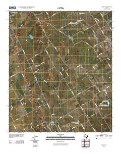 2010 Map of Abbott, 2010 Print
