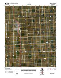 2010 Map of Abernathy, 2010 Print
