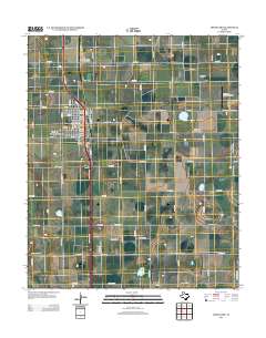 2012 Map of Abernathy, 2012 Print