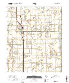 2019 Map of Abernathy, 2019 Print