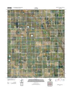 2012 Map of Abernathy SW, 2012 Print