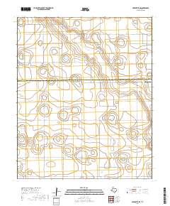 2019 Map of Abernathy SW, 2019 Print