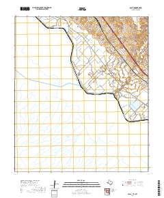 2019 Map of Acala, 2019 Print