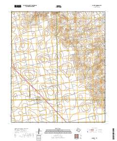 2019 Map of Ackerly, 2019 Print