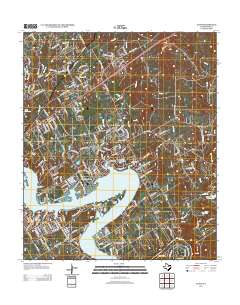 2012 Map of Acton, 2012 Print