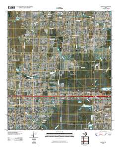 2010 Map of Addicks, 2010 Print