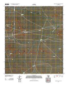 2010 Map of Adobe House Tank, 2010 Print