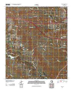 2010 Map of Aledo, 2010 Print
