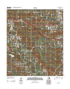 2012 Map of Aledo, 2012 Print