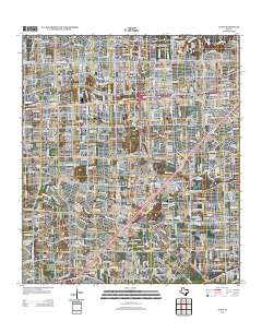 2013 Map of Alief, 2013 Print