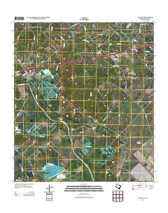 2013 Map of Alleyton, 2013 Print