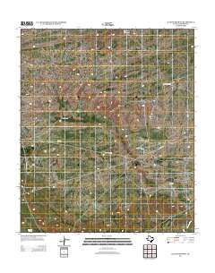 2013 Map of Alligator Draw, 2013 Print