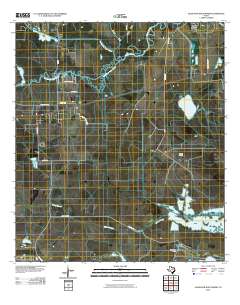 2010 Map of Alligator Hole Marsh, 2010 Print