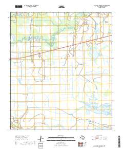 2019 Map of Alligator Hole Marsh, 2019 Print