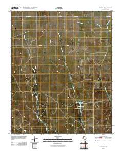 2010 Map of Allison SW, 2010 Print