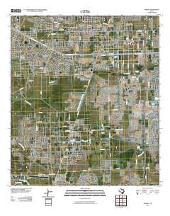 2010 Map of Almeda, 2010 Print
