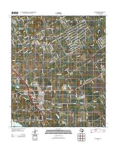 2012 Map of Alvarado, 2012 Print